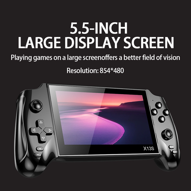 Gaming Console Zone - Console di Gioco Portatile Retro X13S,