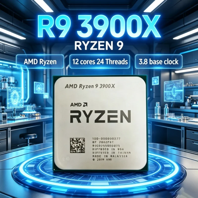 Gaming Console Cabinet - Processore AMD Ryzen 9 3900X Sbloccato