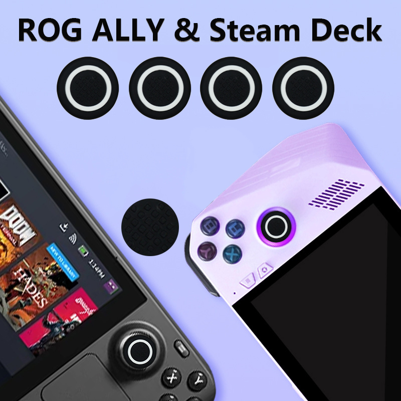 Gaming Console Steam Deck - 4 pezzi di protezioni in silicone