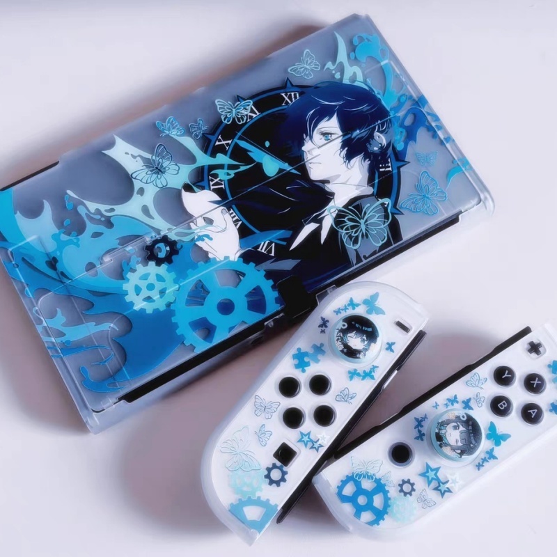Gaming Console With Games - Custodia Protettiva Rigida Semi-Trasparente Hot Case