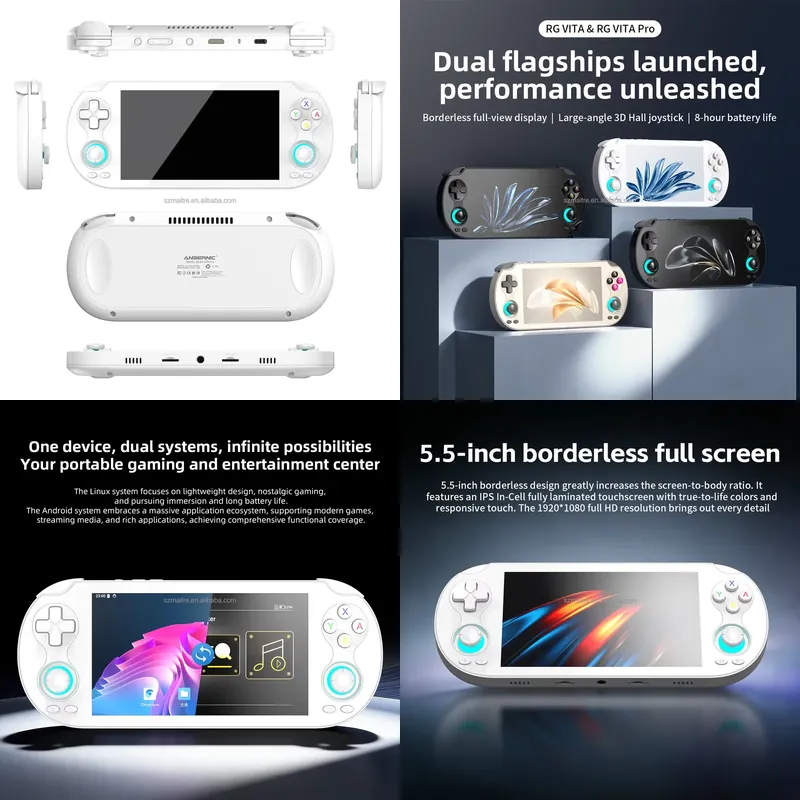 Gaming Console With Games - 【CHIMU HOME】 Console di gioco portatile