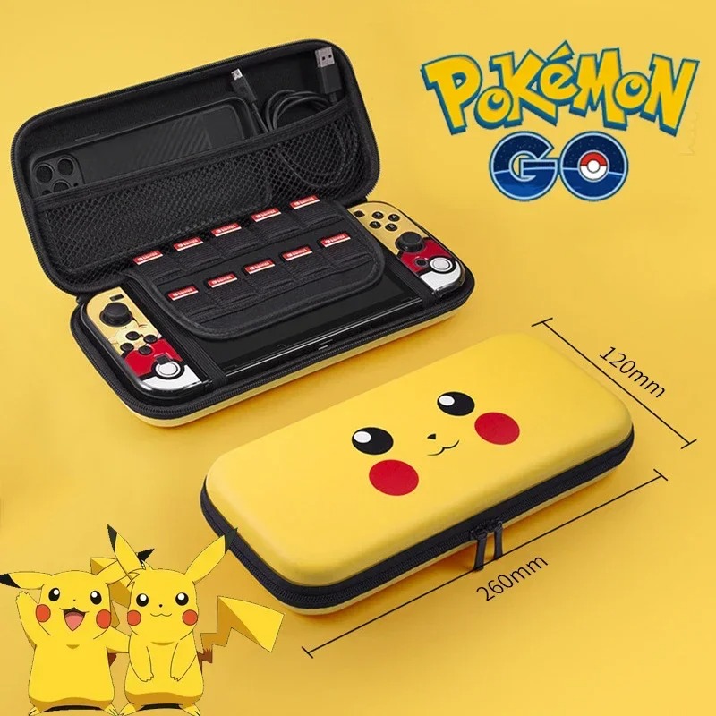 Gaming Console With Games - Borsa portaoggetti Pokemon Pikachu per console