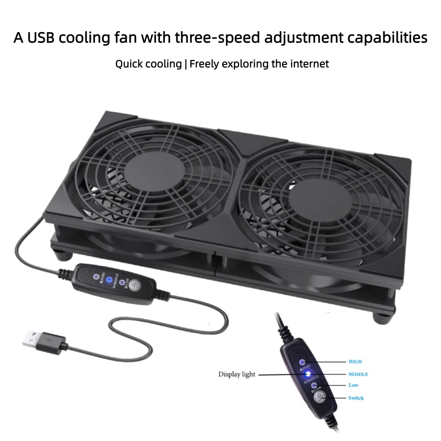 Ventola di Raffreddamento USB  - Gaming Console And Controller recensione e prezzo