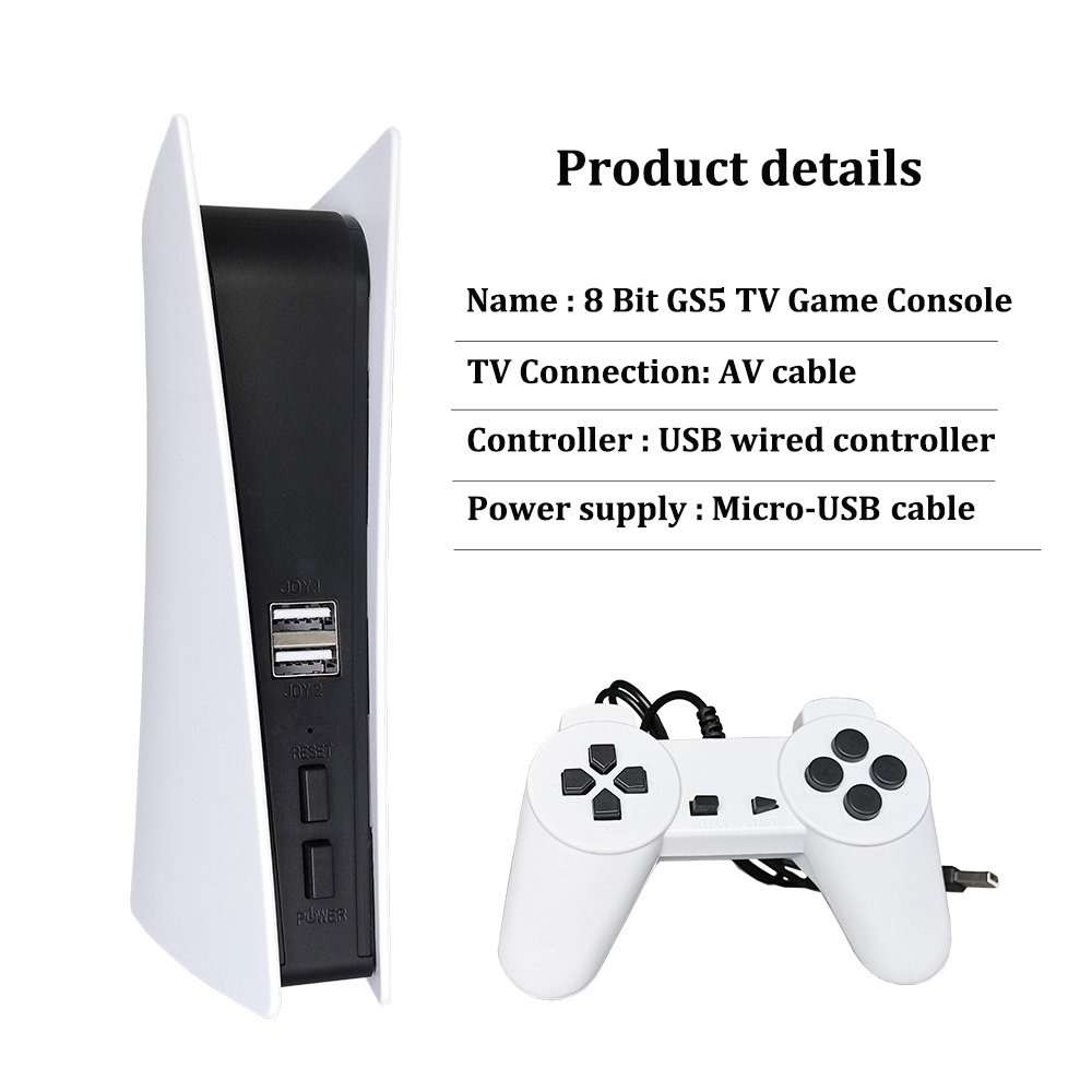 GS5 TV video a 8 bit Uscita AV - Gaming Console Gs5 recensione e prezzo