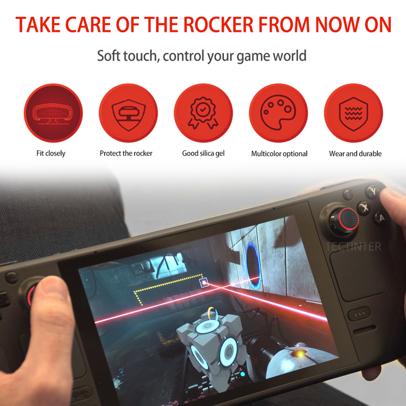 2/4 pezzi in silicone levetta  - Gaming Console Steam Deck recensione e prezzo