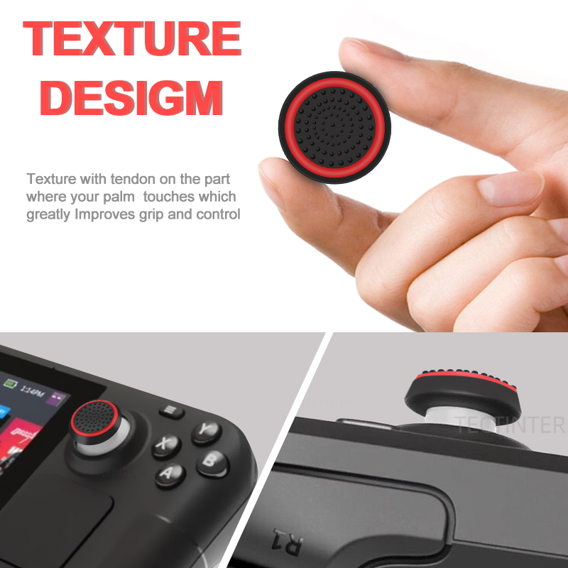 2/4 pezzi in silicone levetta  - Gaming Console Steam Deck recensione e prezzo