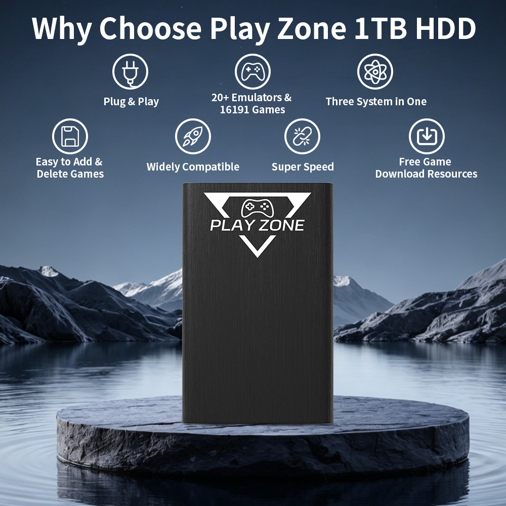 Play Zone 1TB HDD Portatile pe - Gaming Console Zone recensione e prezzo