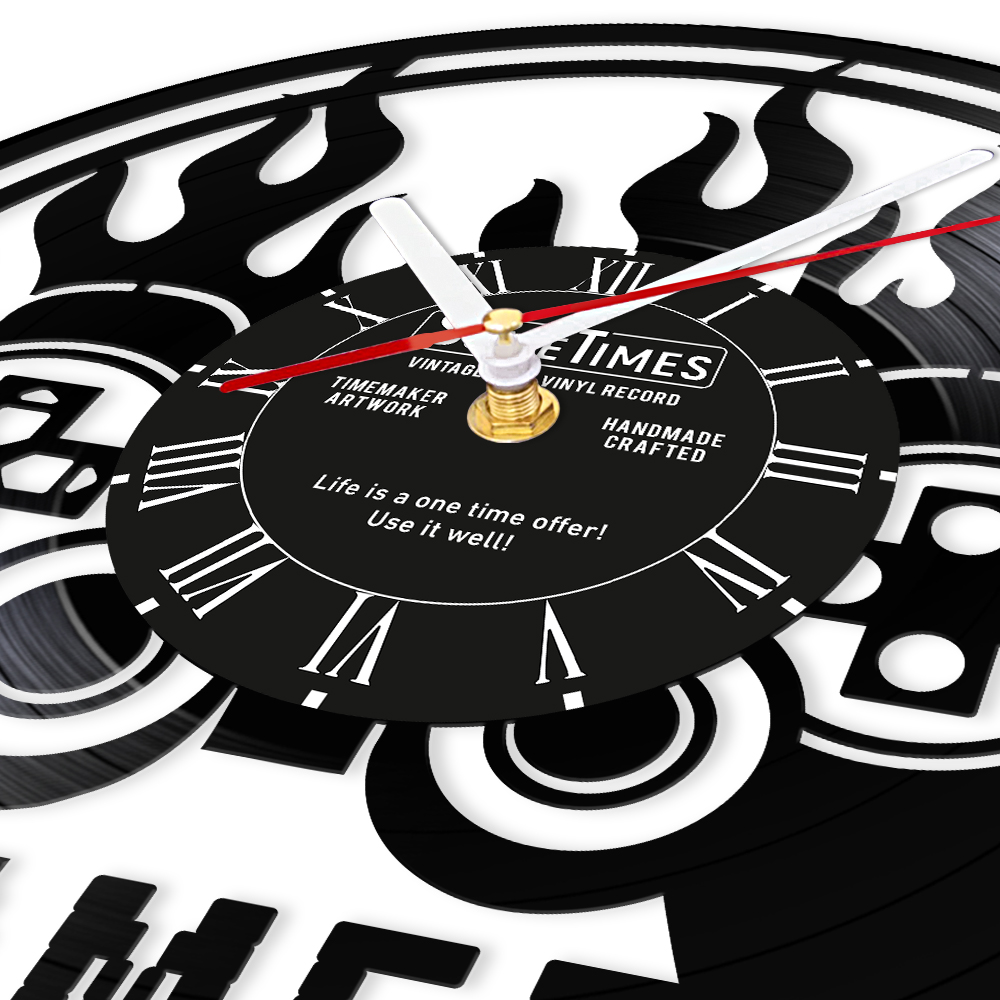 Orologio da Parete in Vinile P - Gaming Console Names recensione e prezzo