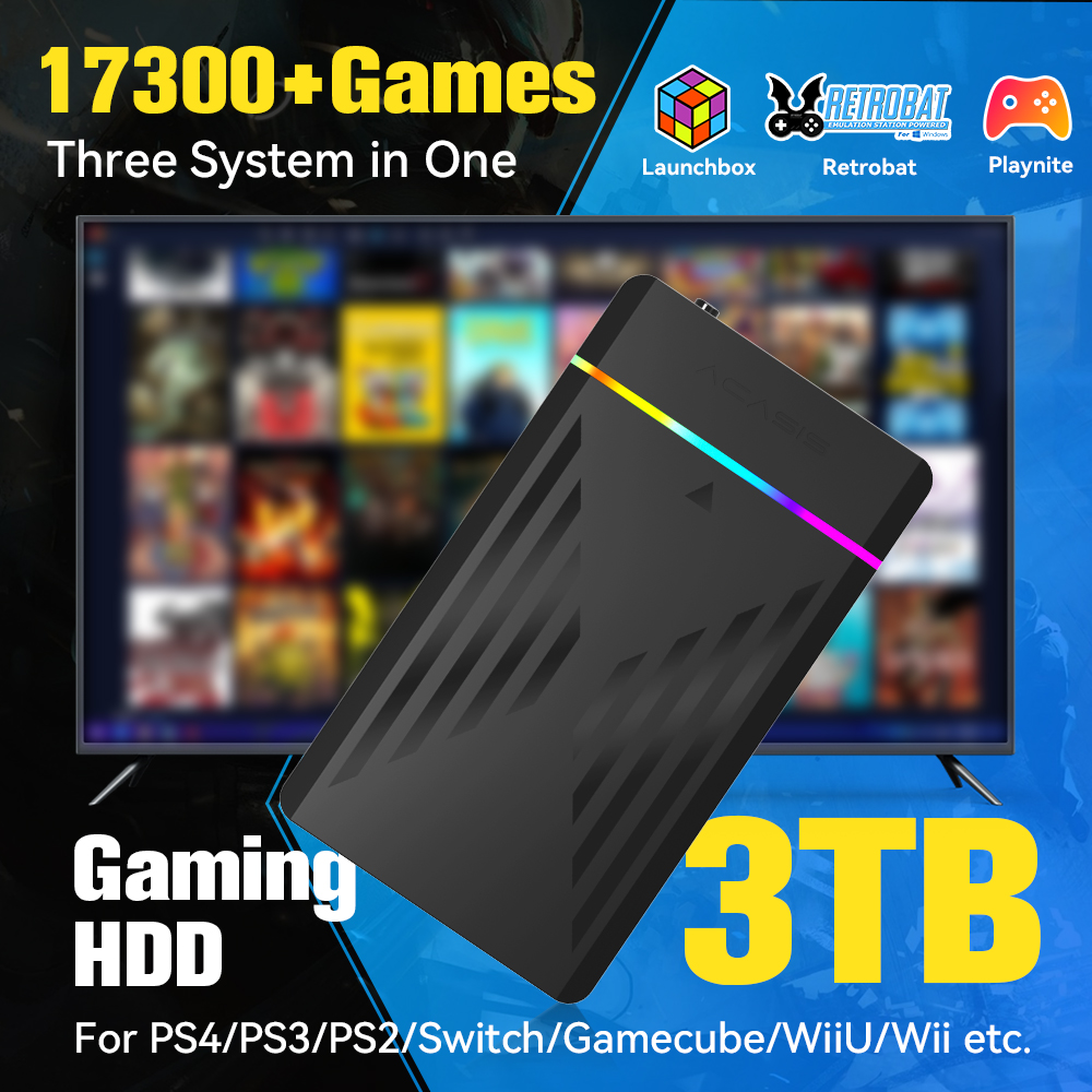 HDD da gioco portatile da 3 TB - Gaming Console Gs5 recensione e prezzo